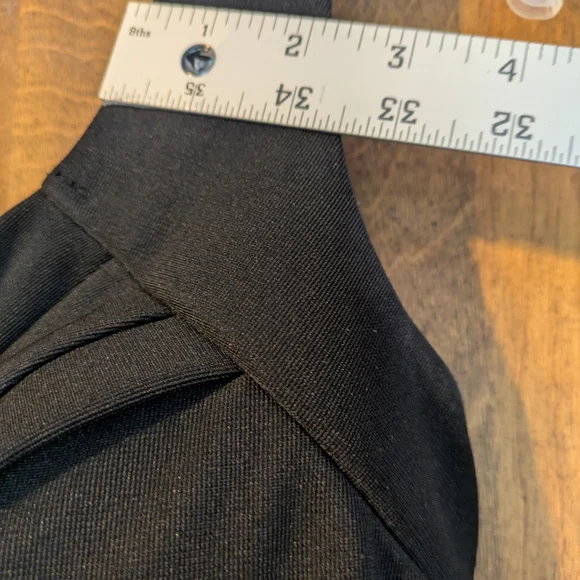 Emerald Sundae Black Crisscross Bandage Mini Dress - Picture 3 of 7